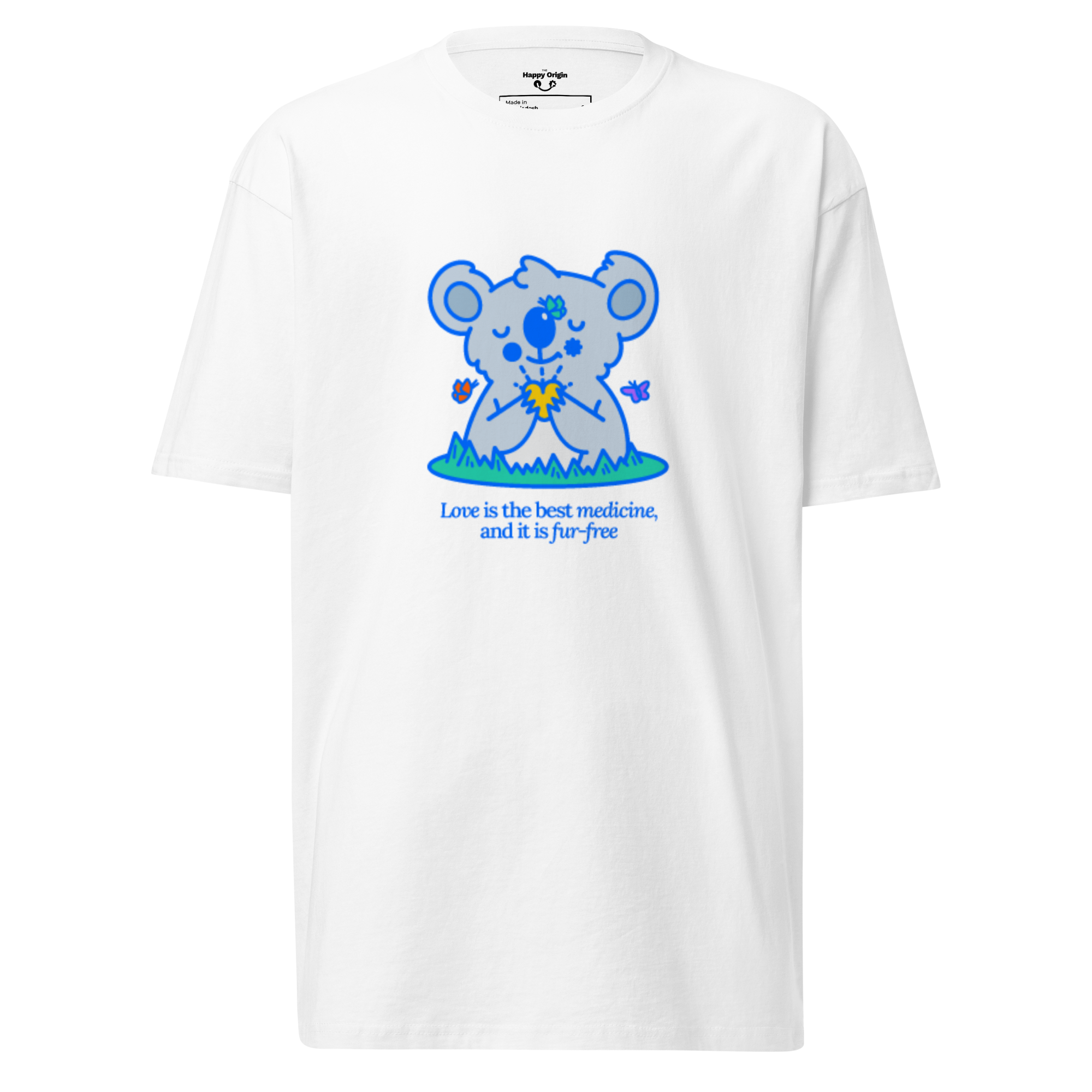 Love is the best Medicine White graphics Tee