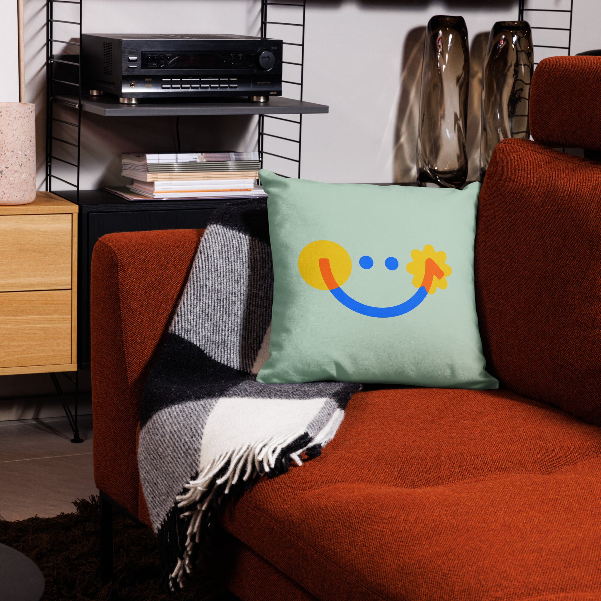 Happy Origin Pillow Case size 18 x 18