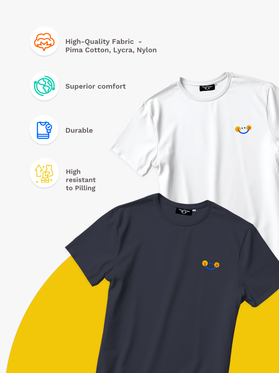 The Happy Origin premium happy tee 2
